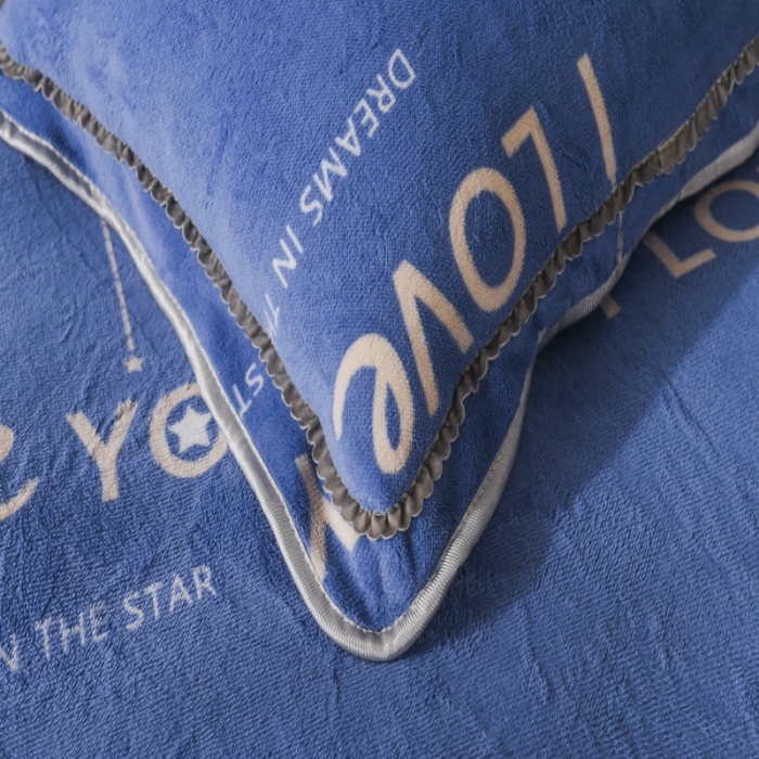 91家纺网 家纺一手货源 找家纺 爱洛家纺2021新款金貂绒四件套 流星雨