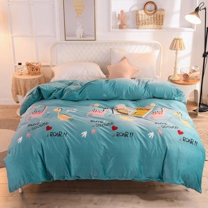 91家纺网 家纺一手货源 找家纺 （总）甜之梦 2025新款水晶绒单品被套