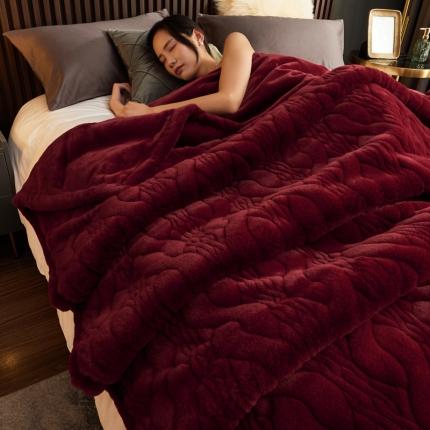 91家纺网 家纺一手货源 找家纺 （总）凯轩毛毛毯毯子 仿裘皮毛毛毯毯子