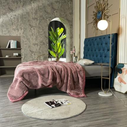 91家纺网 家纺一手货源 找家纺 （总）凯轩毛毛毯毯子 仿雪狐毛皮毛毛毯毯子 婚庆毛毯毯子 保暖毛毯毯子