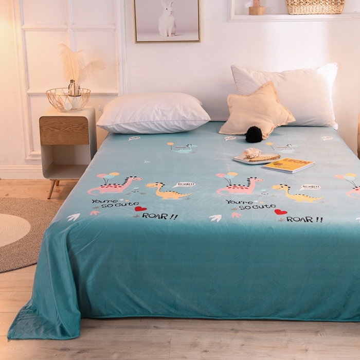 91家纺网 家纺一手货源 找家纺 （总）甜之梦 2025新款水晶绒单品床单