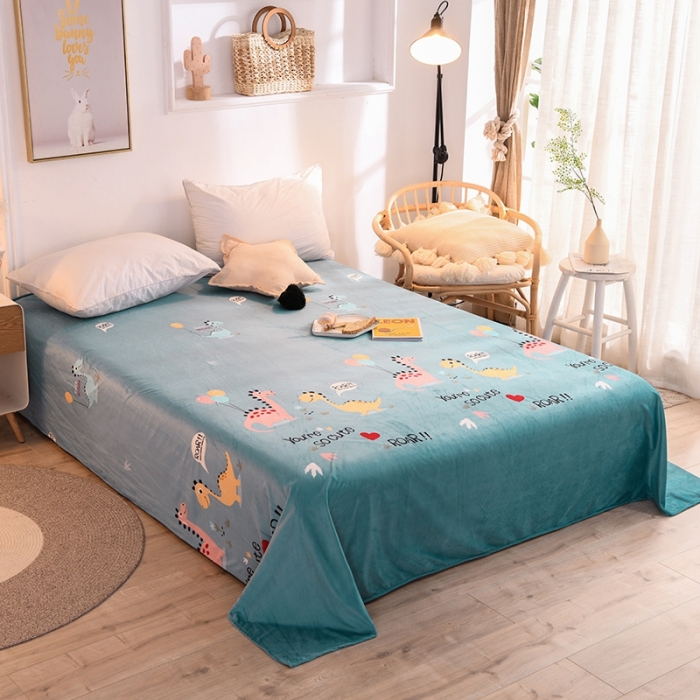 91家纺网 家纺一手货源 找家纺 （总）甜之梦 2025新款水晶绒单品床单