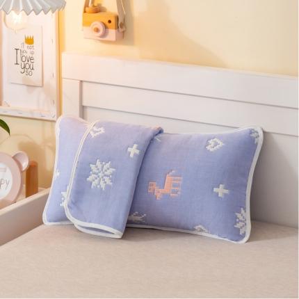 91家纺网 家纺一手货源 找家纺 （总）朴尔 2021年新款全棉六层纱布儿童枕套