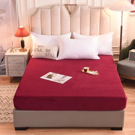 91家纺网 家纺一手货源 找家纺 （总）甜之梦 2025牛奶绒纯色拼色单品四件套床笠（可定制尺寸）