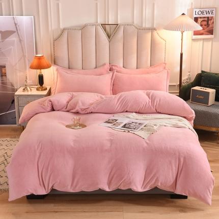 91家纺网 家纺一手货源 找家纺 （总）甜之梦家纺2025新款牛奶绒四件套（可定制尺寸）