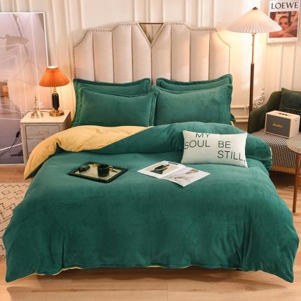 91家纺网 家纺一手货源 找家纺 （总）甜之梦家纺2025新款牛奶绒四件套（可定制尺寸）