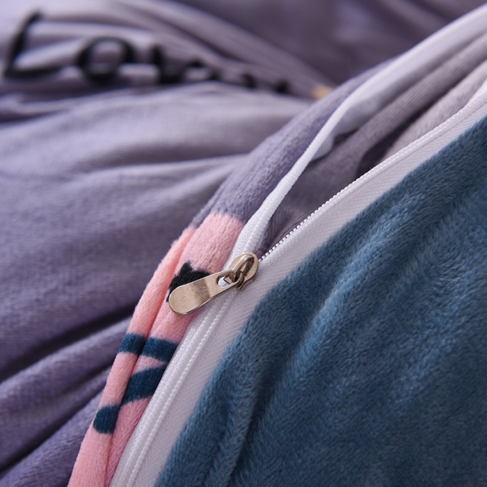 91家纺网 家纺一手货源 找家纺 甜之梦 2025新款水晶绒单品被套 爱情树