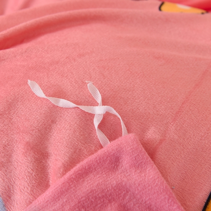 91家纺网 家纺一手货源 找家纺 甜之梦 2025新款水晶绒单品被套 草莓格