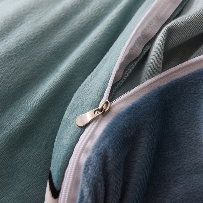 91家纺网 家纺一手货源 找家纺 甜之梦 2025新款水晶绒单品被套 小牛露西