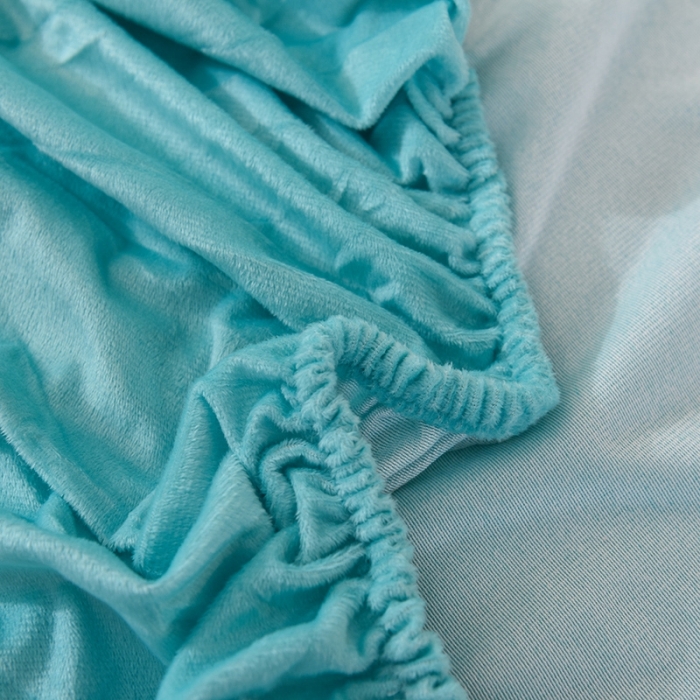 91家纺网 家纺一手货源 找家纺 甜之梦 2025新款水晶绒单品床笠 西瓜熊