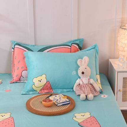 甜之梦 2025新款水晶绒单品整套一对 西瓜熊