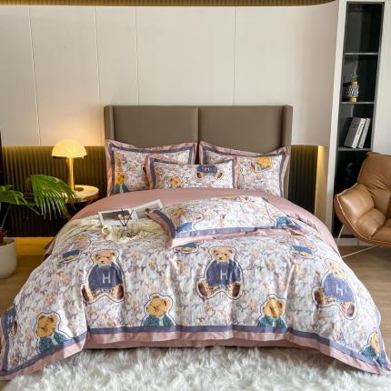 91家纺网 家纺一手货源 找家纺 由丽 新款数码第二批 欧姆熊 彩