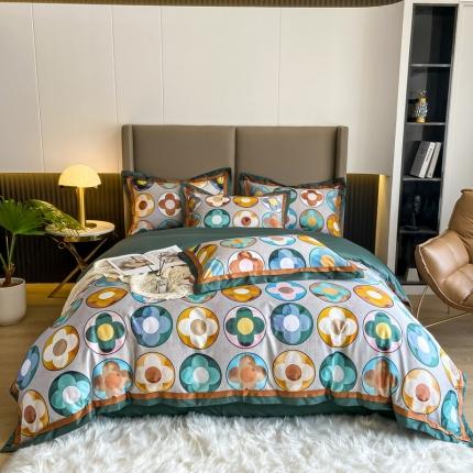 91家纺网 家纺一手货源 找家纺 由丽 新款数码第二批 路易威 灰