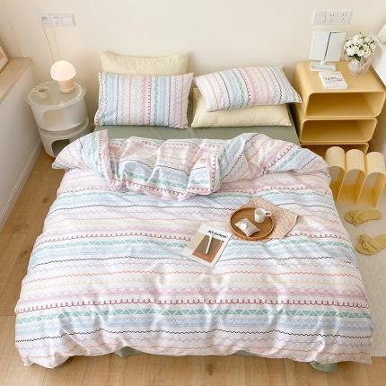 91家纺网 家纺一手货源 找家纺 （总）2021窝米秋冬新品13070全棉四件套