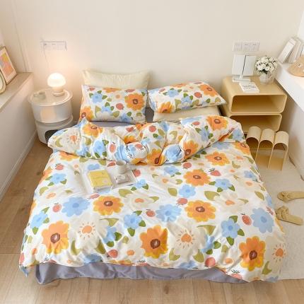 91家纺网 家纺一手货源 找家纺 （总）2021窝米秋冬新品13070全棉四件套