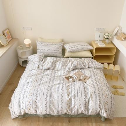 91家纺网 家纺一手货源 找家纺 （总）2021窝米秋冬新品13070全棉四件套