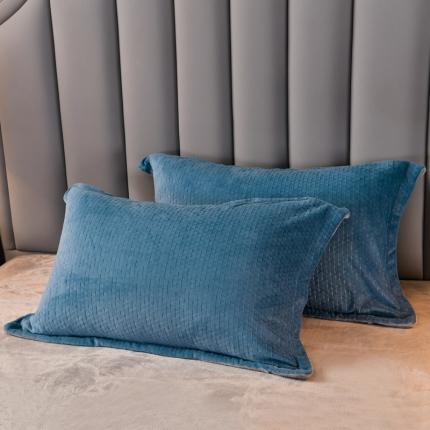 91家纺网 家纺一手货源 找家纺 （总）小牛席业2021新款小三角牛奶绒枕套单只装