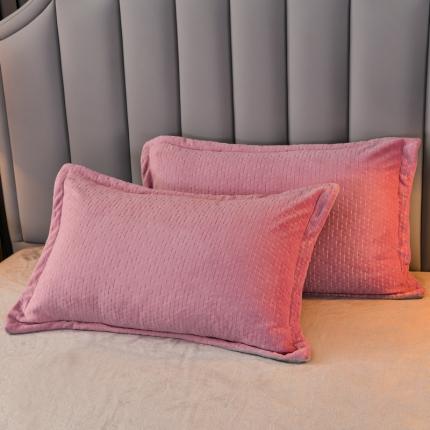 91家纺网 家纺一手货源 找家纺 （总）小牛席业2021新款小三角牛奶绒枕套单只装