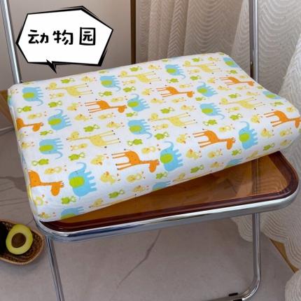 91家纺网 家纺一手货源 找家纺 （总）昕科 2025爆款针织全棉儿童乳胶枕44x27cm一只