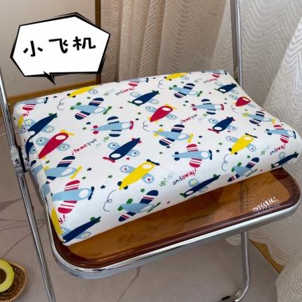 91家纺网 家纺一手货源 找家纺 （总）昕科 2025爆款针织全棉儿童乳胶枕44x27cm一只