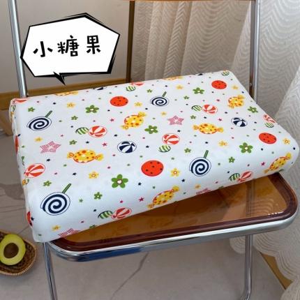 91家纺网 家纺一手货源 找家纺 （总）昕科 2025爆款针织全棉儿童乳胶枕44x27cm一只