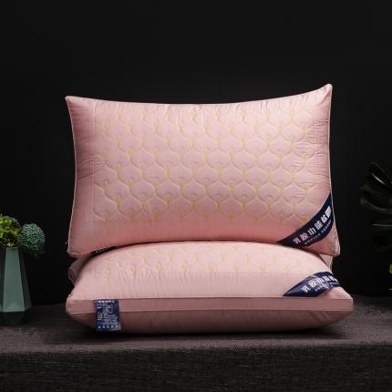 91家纺网 家纺一手货源 找家纺 （总）枕之坊 2021新款凤尾乳胶功能羽丝枕48×74cm