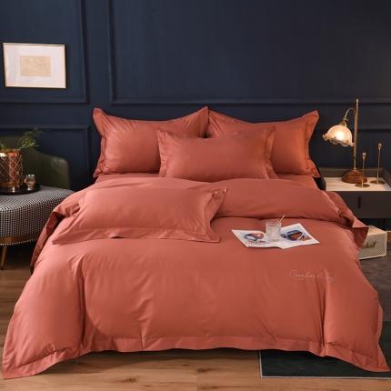 91家纺网 家纺一手货源 找家纺 （总）甜之梦2025新款13374经典工艺款纯色长绒棉四件套