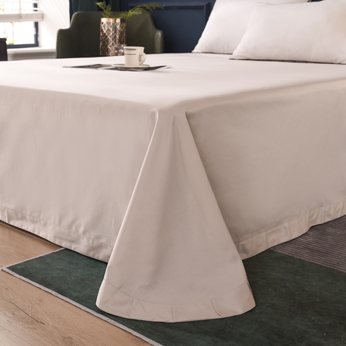 91家纺网 家纺一手货源 找家纺 （总）甜之梦 2025新款13374经典工艺款纯色长绒棉床单