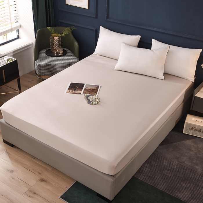 91家纺网 家纺一手货源 找家纺 （总）甜之梦 2025新款13374经典工艺款纯色长绒棉床笠