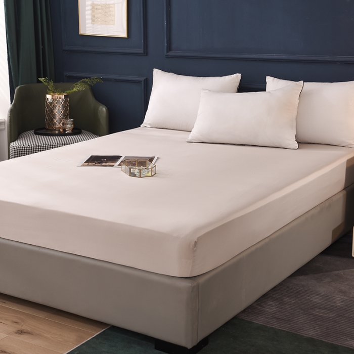 91家纺网 家纺一手货源 找家纺 （总）甜之梦 2025新款13374经典工艺款纯色长绒棉床笠