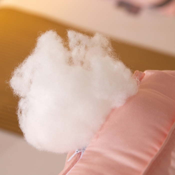 91家纺网 家纺一手货源 找家纺 枕之坊 2021新款蚕蛹蛋白美颜枕 粉色