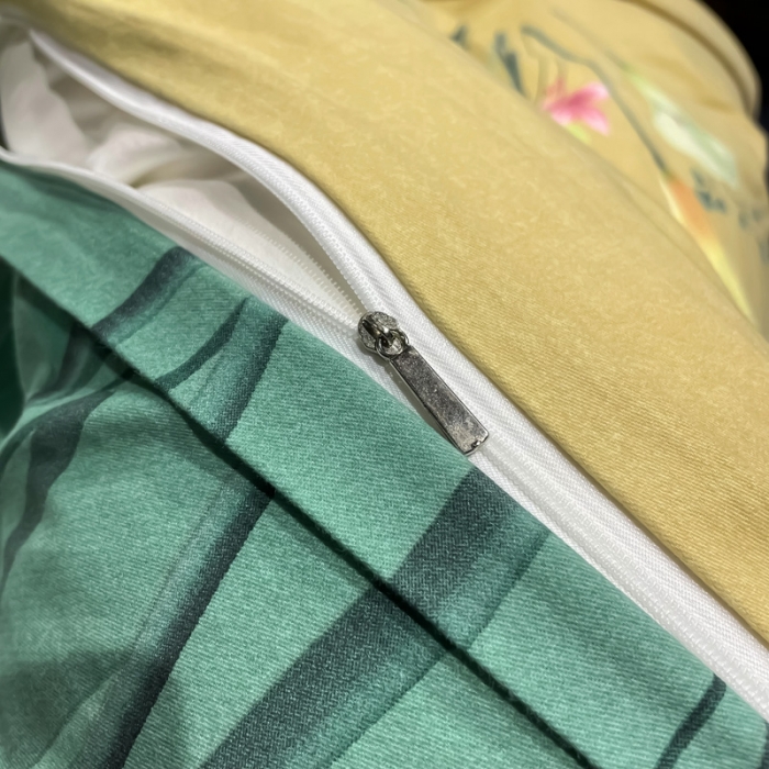 91家纺网 家纺一手货源 找家纺 金爱家 2021新款大版磨毛花卉系列四件套 空谷幽兰