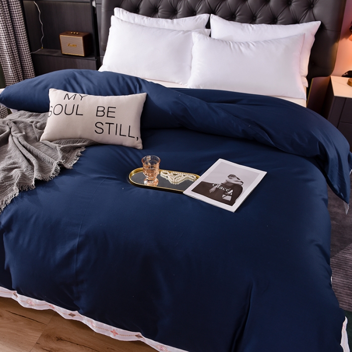 91家纺网 家纺一手货源 找家纺 （总）甜之梦2025新款13374经典北欧风工艺款纯色单被套