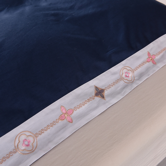 91家纺网 家纺一手货源 找家纺 （总）甜之梦2025新款13374经典北欧风工艺款纯色单被套