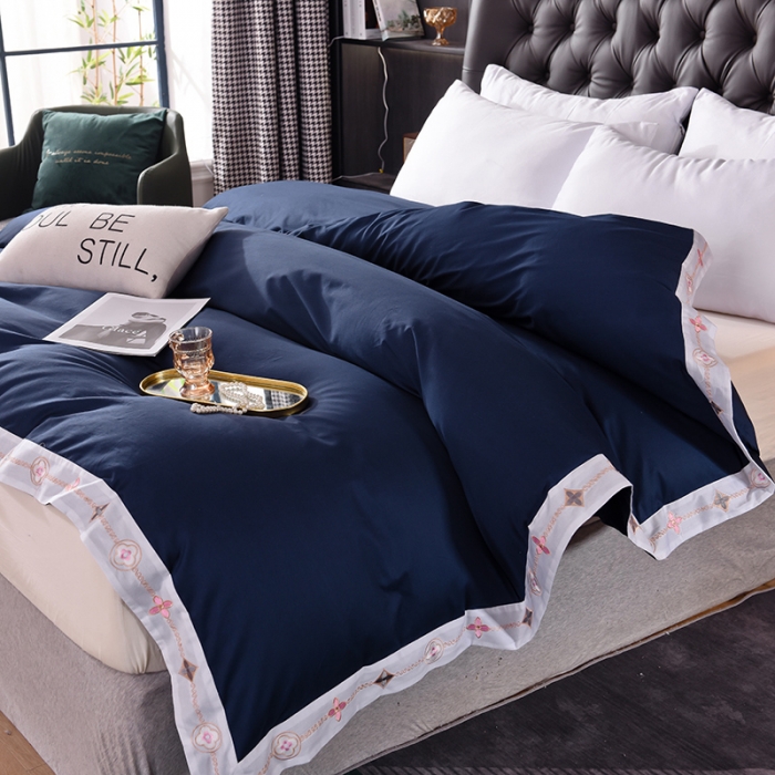 91家纺网 家纺一手货源 找家纺 （总）甜之梦2025新款13374经典北欧风工艺款纯色单被套