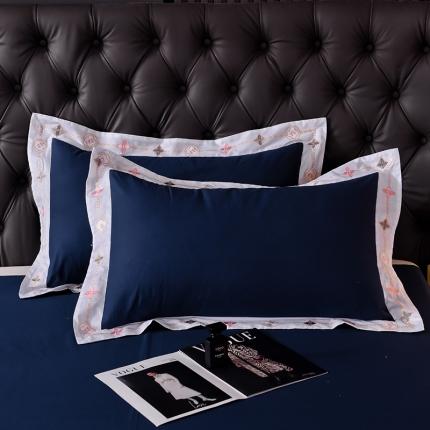 91家纺网 家纺一手货源 找家纺 （总）甜之梦2025新款13374经典北欧风工艺款纯色枕套