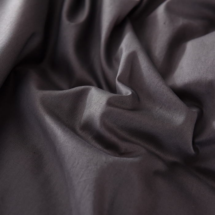 91家纺网 家纺一手货源 找家纺 甜之梦2025新款13374经典北欧风工艺款纯色单被套 深灰