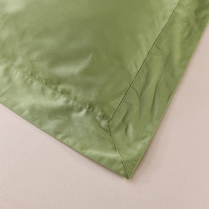 91家纺网 家纺一手货源 找家纺 甜之梦 2025新款13374经典工艺款纯色长绒棉被套 果绿