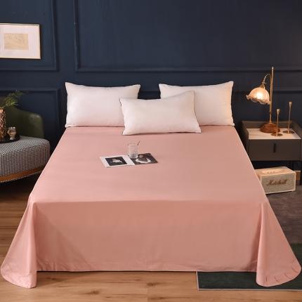 91家纺网 家纺一手货源 找家纺 甜之梦2025新款13374经典北欧风工艺款纯色单床单 玉色