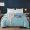 91家纺网 家纺一手货源 找家纺 甜之梦 2025新款13374经典工艺款纯色长绒棉被套深海蓝