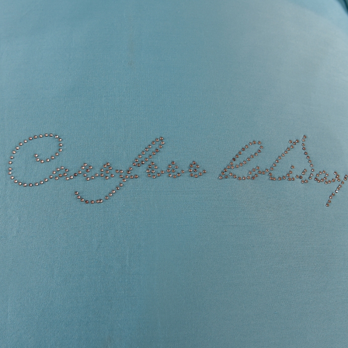 91家纺网 家纺一手货源 找家纺 甜之梦 2025新款13374经典工艺款纯色长绒棉被套深海蓝