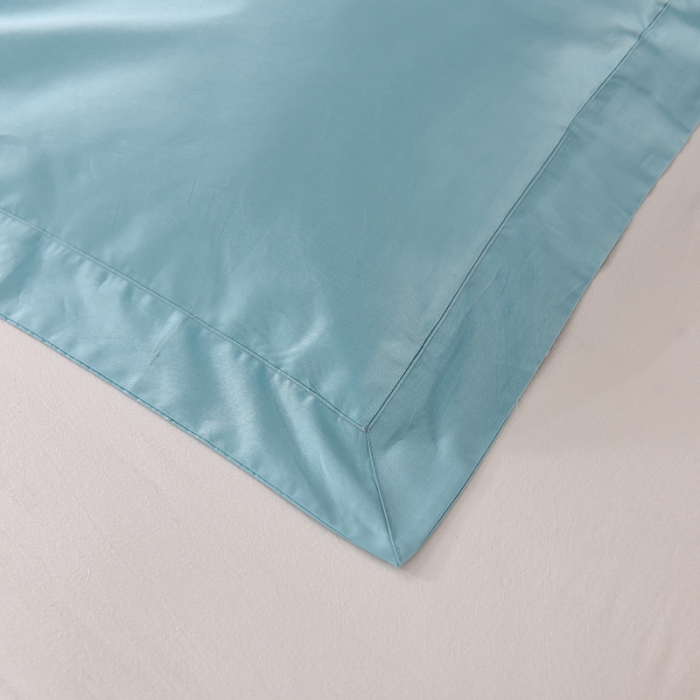 91家纺网 家纺一手货源 找家纺 甜之梦 2025新款13374经典工艺款纯色长绒棉被套深海蓝