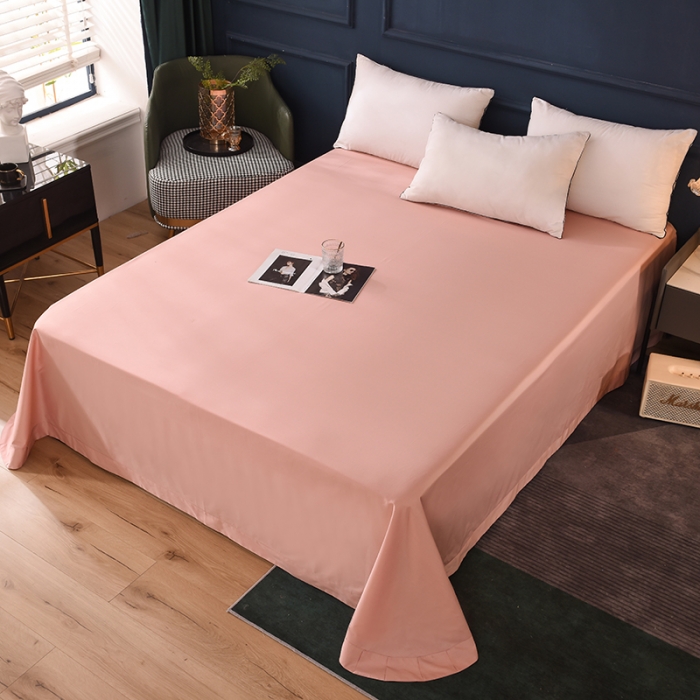 91家纺网 家纺一手货源 找家纺 甜之梦 2025新款13374经典工艺款纯色长绒棉床笠 玉色