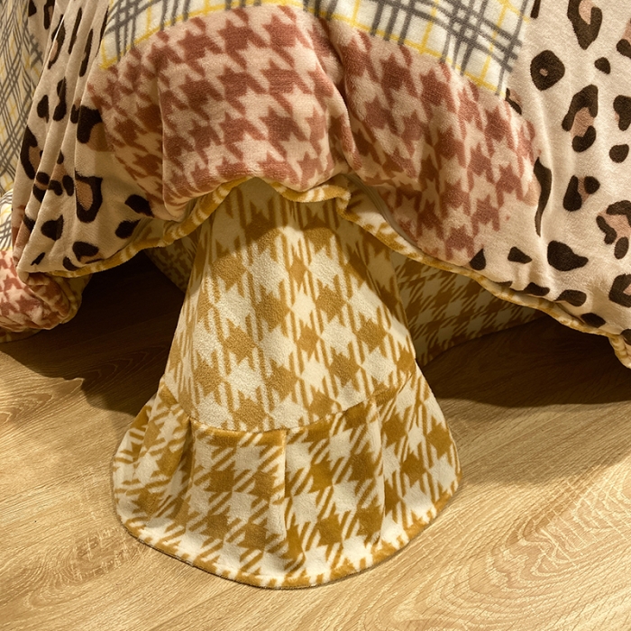 91家纺网 家纺一手货源 找家纺 珺柔家纺2021新款牛奶绒印花四件套 好时光