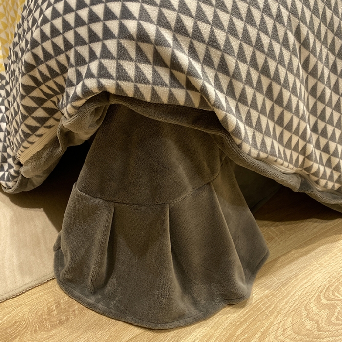 91家纺网 家纺一手货源 找家纺 珺柔家纺2021新款牛奶绒印花四件套 可爱小熊