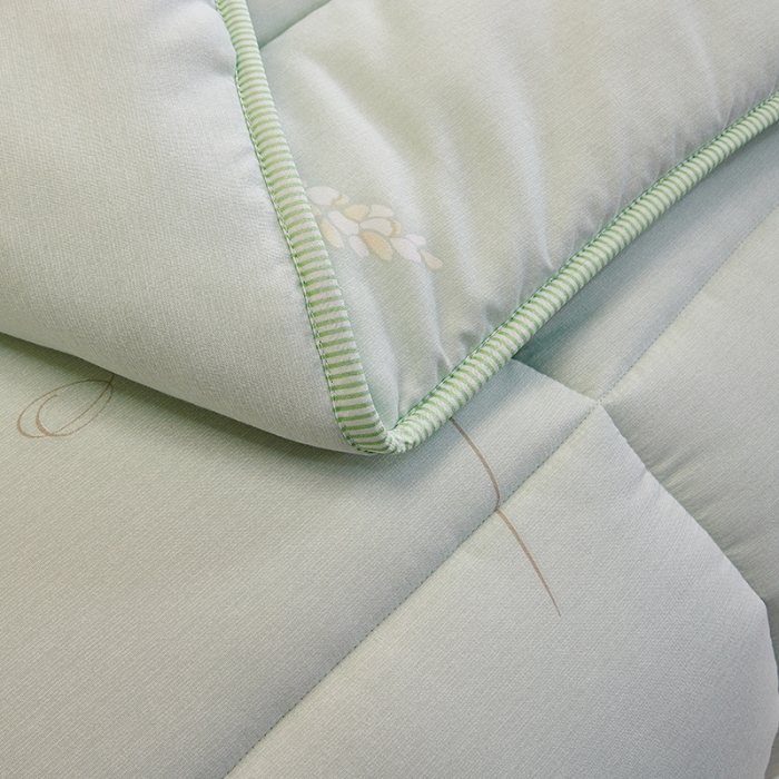 91家纺网 家纺一手货源 找家纺 总欧雅搁2025新款羽丝绒冬被 被子被芯春秋被冬被 清新花语