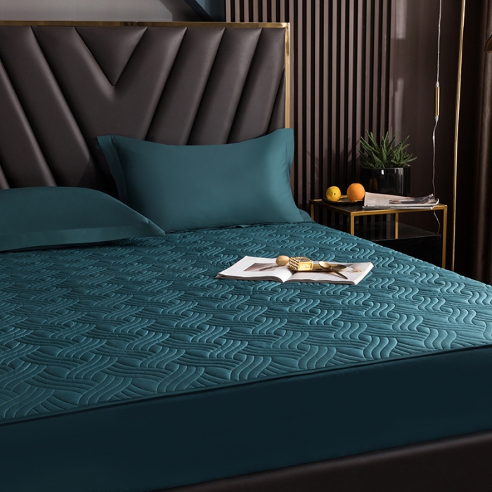 91家纺网 家纺一手货源 找家纺 （总）小米笠 2021新60长绒棉夹棉床笠全棉纯棉单床笠