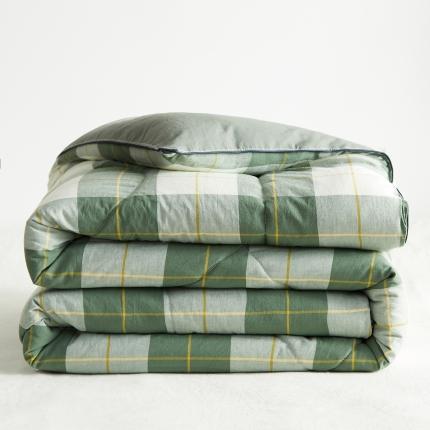 （总）格子铺2023新款全棉水洗棉棉花被