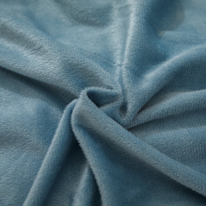 91家纺网 家纺一手货源 找家纺 纽缦 2021新款韩版水晶绒床单四件套法莱水晶牛奶 太空小超人-蓝灰粉