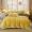 91家纺网 家纺一手货源 找家纺 纽缦 2021新款韩版水晶绒床单四件套法莱水晶牛奶 小雏菊-姜黄灰